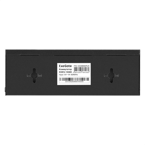 Неуправляемый коммутатор Layer 2
EDES-1008D (EX298690RUS) — изображение 5