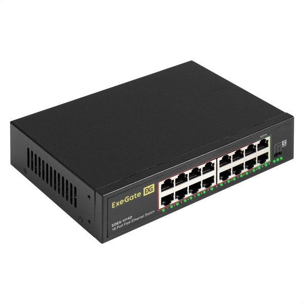 Неуправляемый коммутатор Layer 2
EDES-1016D (EX298691RUS)