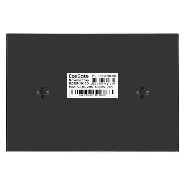 Неуправляемый коммутатор Layer 2
EDES-1016D (EX298691RUS) — изображение 5