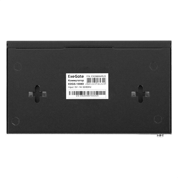 Неуправляемый коммутатор Layer 2
EDGS-1008D (EX298694RUS) — изображение 5