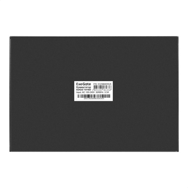 Неуправляемый коммутатор Layer 2
EDGS-1016D (EX298695RUS) — изображение 5