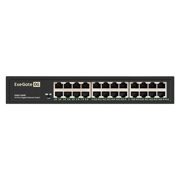 Неуправляемый коммутатор Layer 2
EDGS-1024D (EX298696RUS) — изображение 2
