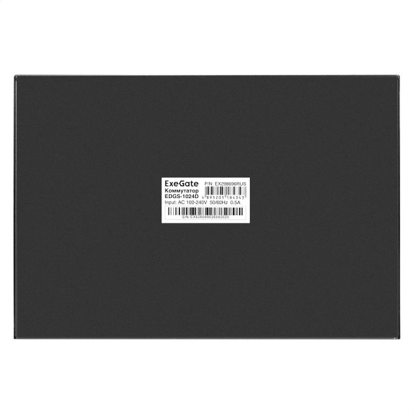 Неуправляемый коммутатор Layer 2
EDGS-1024D (EX298696RUS) — изображение 5