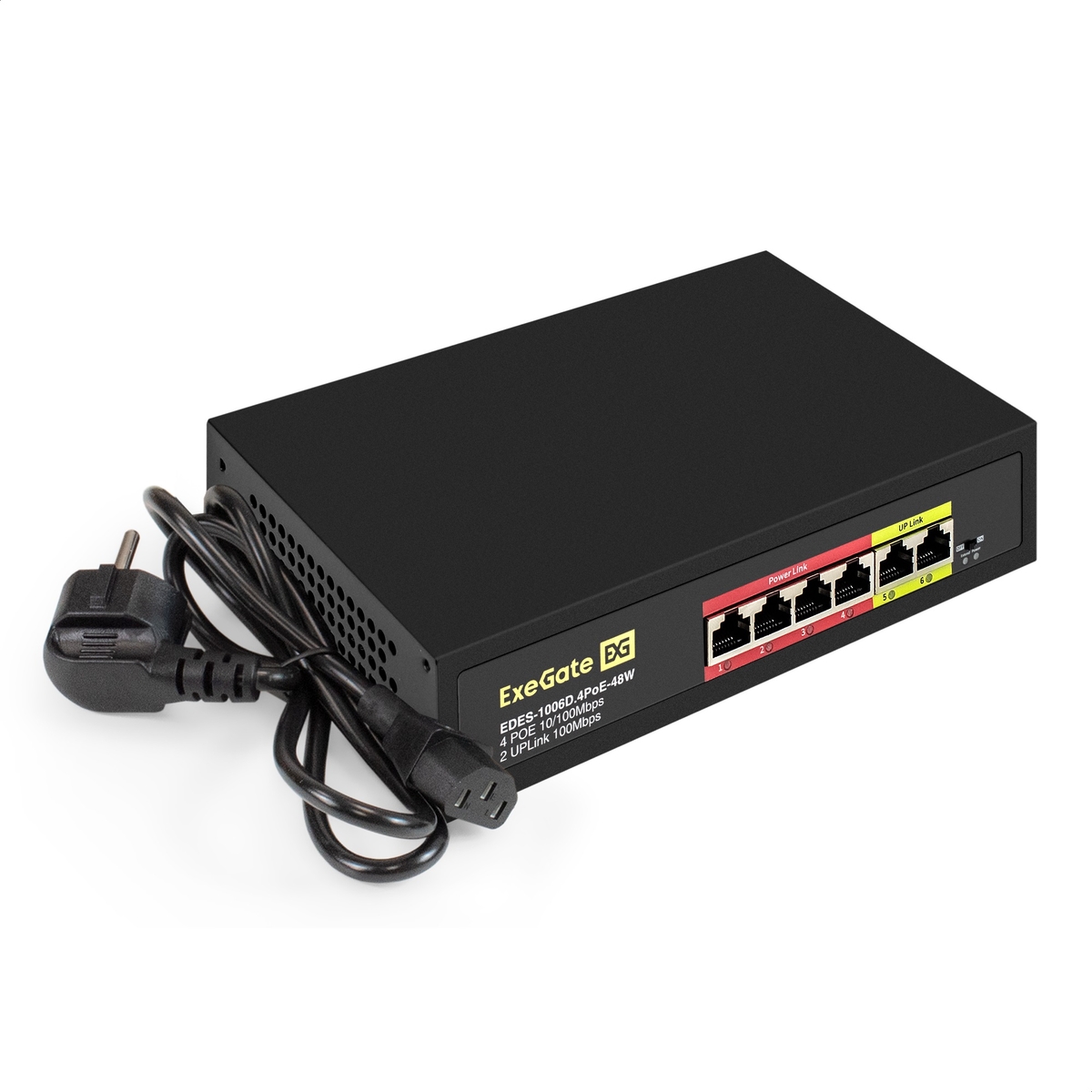Неуправляемый коммутатор EDES-1006D.4PoE-48W - EX299020RUS